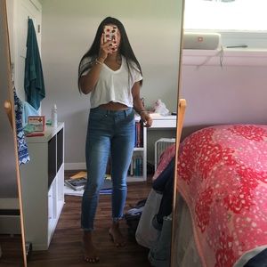 pac sun light wash jeans